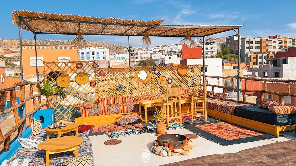 Ocean view terrace