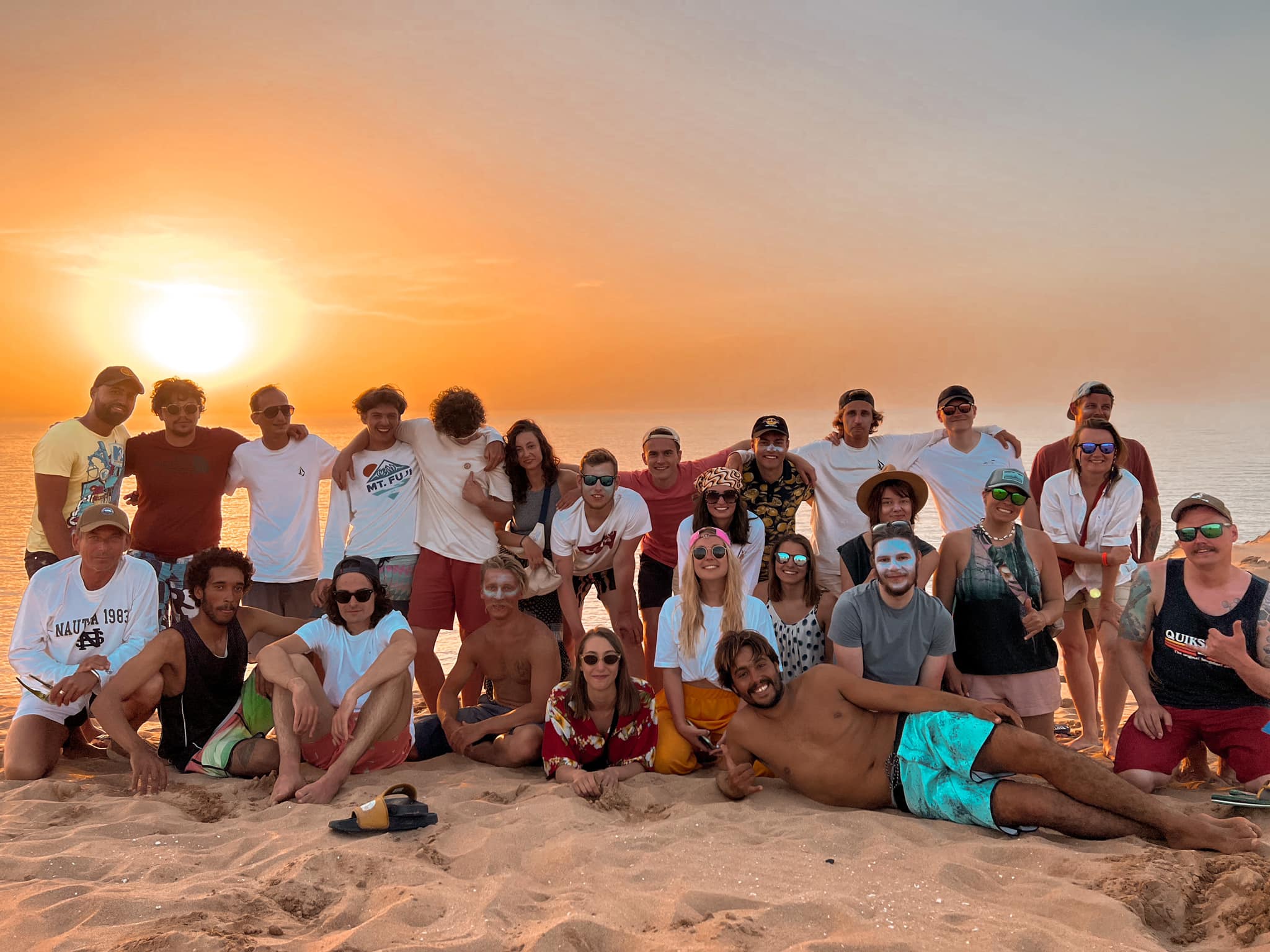 Group surf retreat Morocco